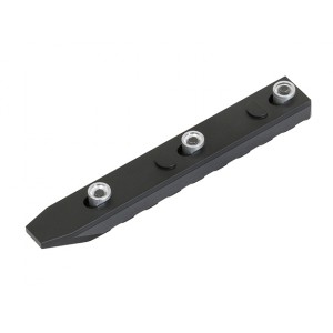 9 Slots Picatinny Rail Section for Key-Mod handguard R027-9BK- Black [Castellan]